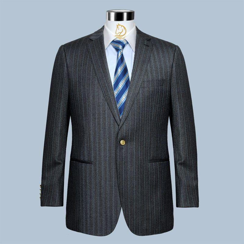 定做一套黑馬西服多少錢？